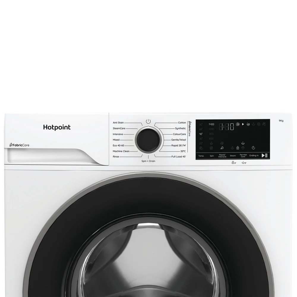 Hotpoint HBWH 93 CARE UK 9kg 1400rpm Washing Machine - Image 2