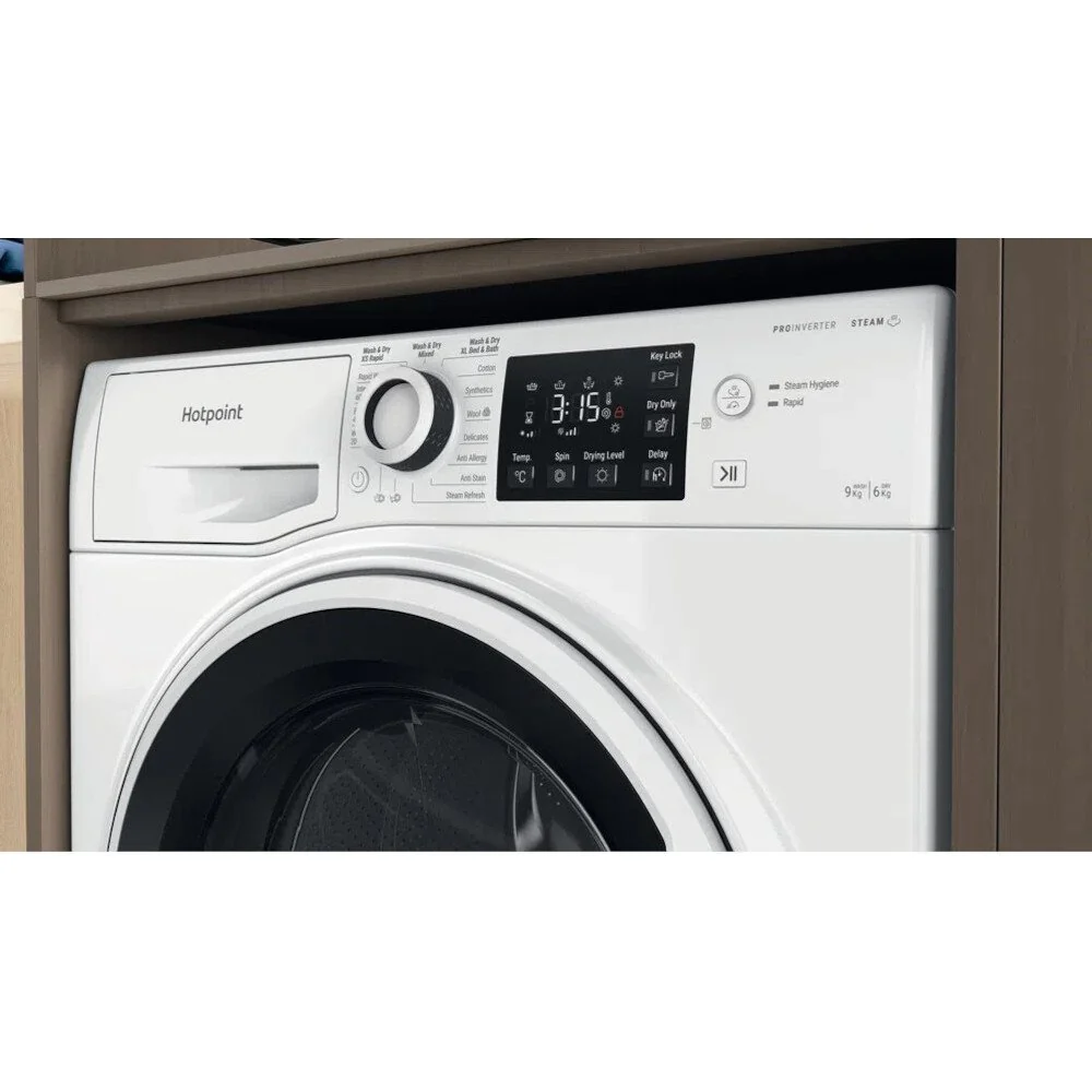 Hotpoint NDBE9635WUK Washer Dryer - Image 5