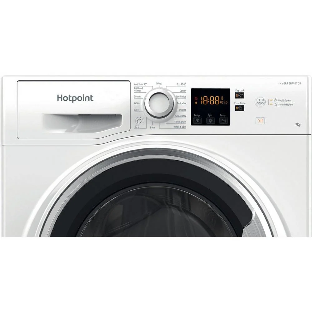 Hotpoint NSWE846WSUK 8kg 1400rpm Washing Machine - Image 2