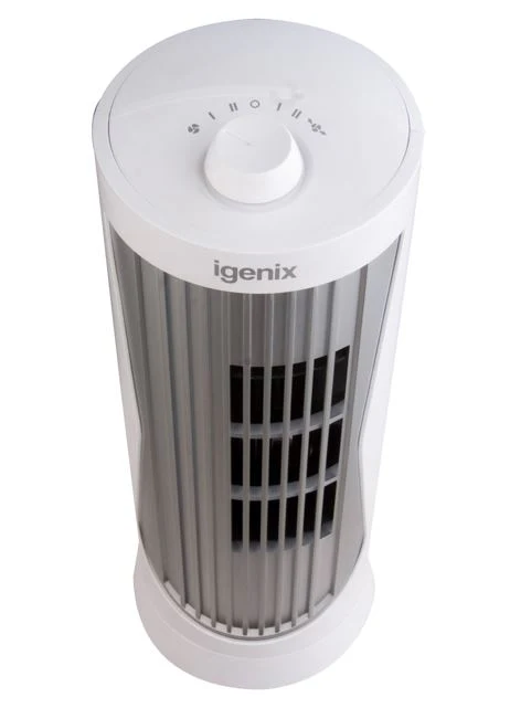 Igenix DF0020WH Mini Tower Fan - White - Image 3