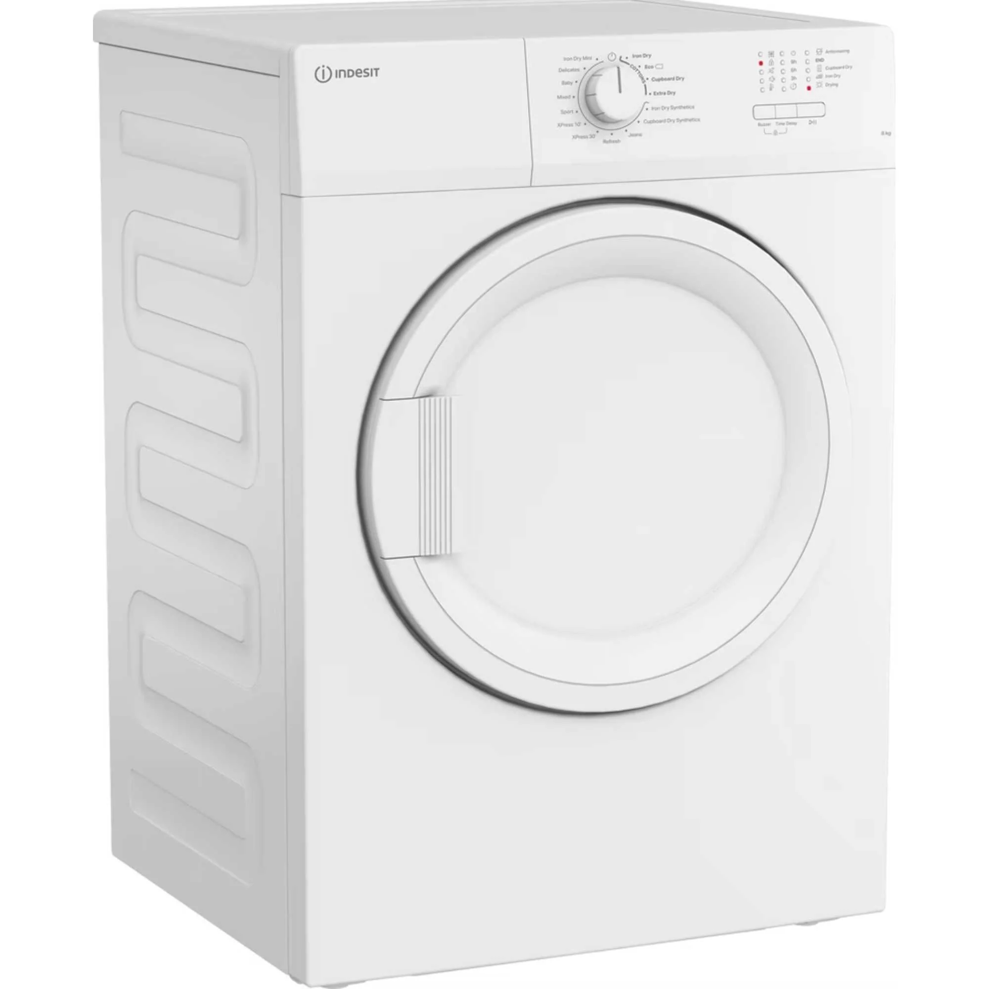 Indesit CYDA81WWGL 8kg Vented Tumble Dryer - Image 2