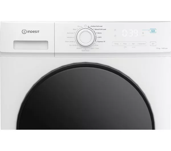 Indesit IDMA75624MYTIME 7kg/5kg 1400rpm Washer Dryer - Image 3