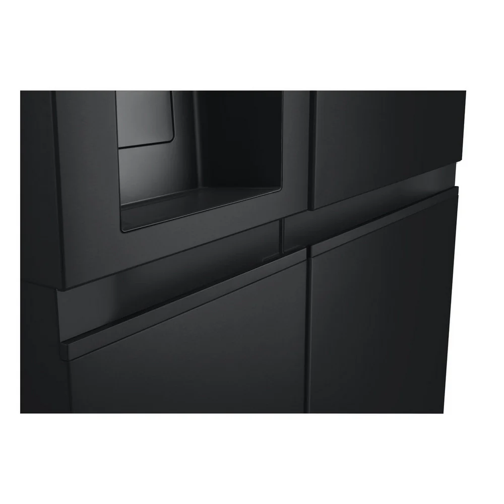 LG GSLE81EPBD Matte Black Non Plumbed American Fridge Freezer - Image 2