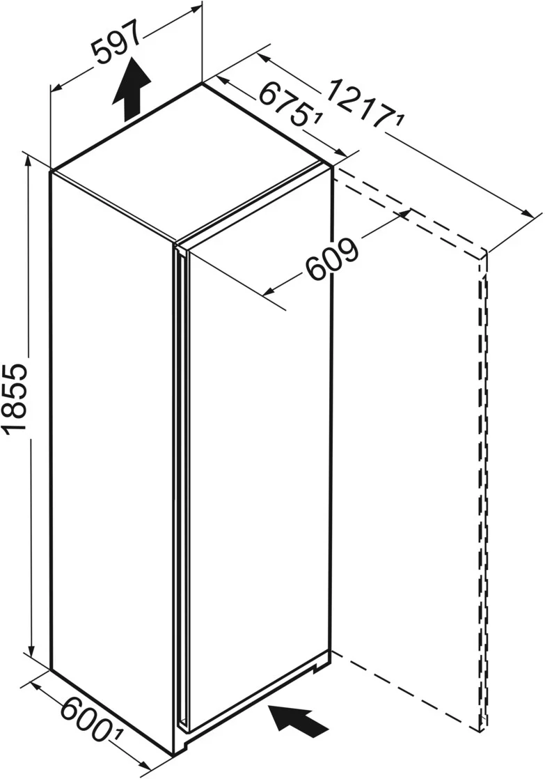 Liebherr Plus RBc5220 Freestanding White Larder Fridge - Image 5