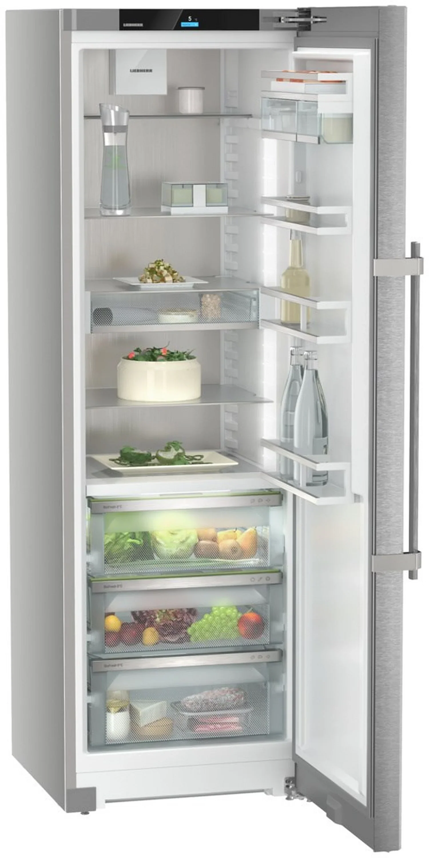 Liebherr Prime RBsdc525i Freestanding Stainless Steel Door Larder Fridge