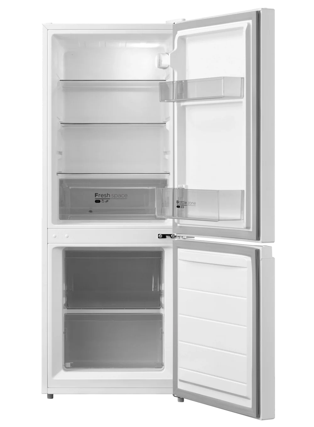 Midea MDRB202FGE01 Low Frost Freestanding Fridge Freezer