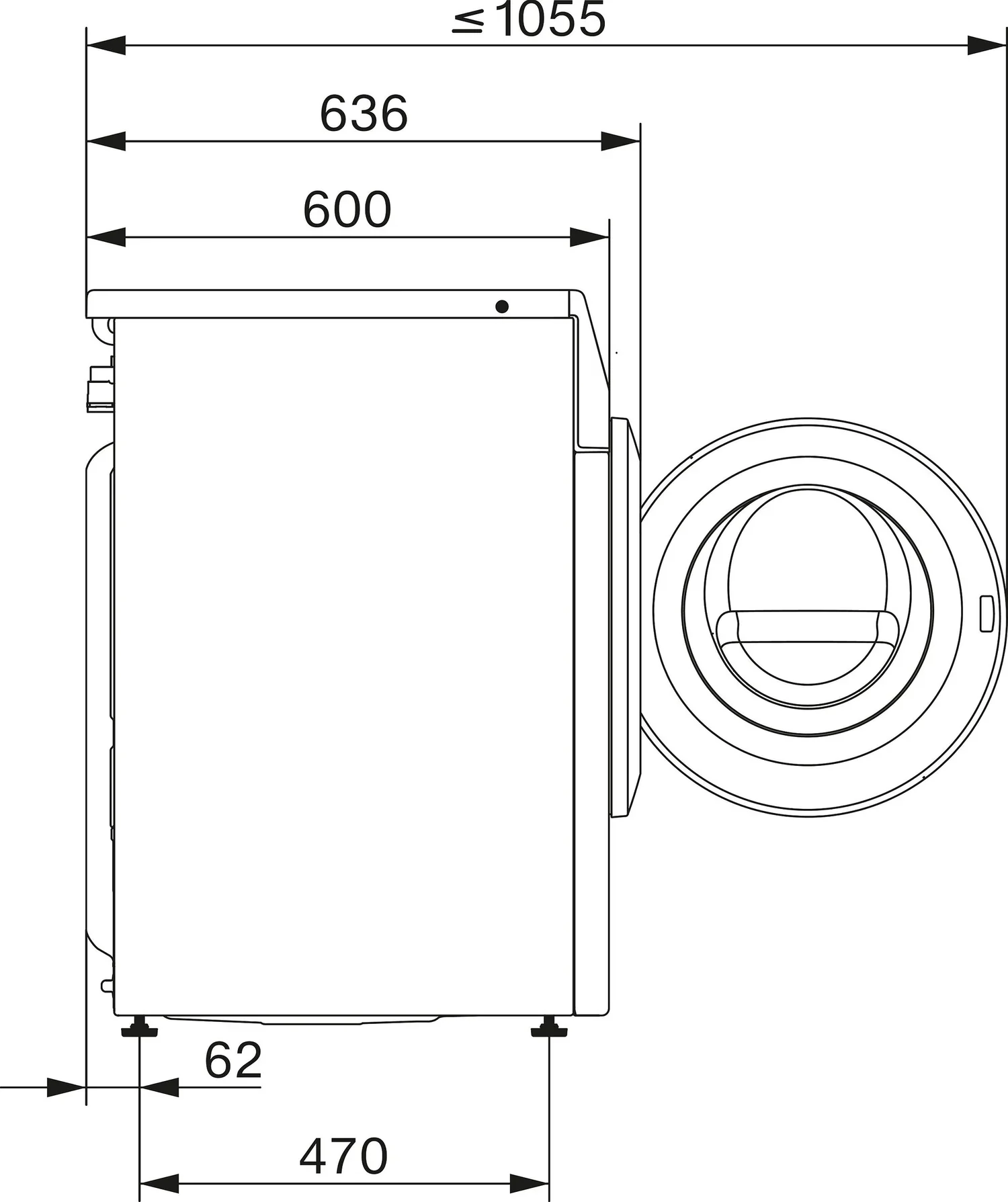 Miele WEK365 10kg 1400rpm Washing Machine - Image 4