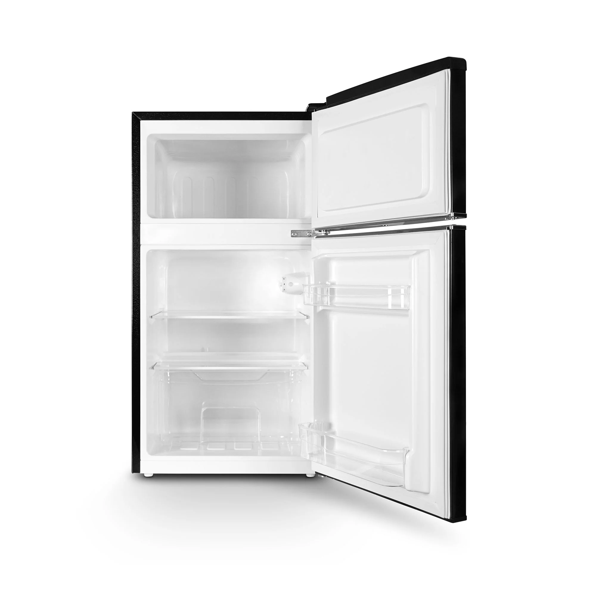 Montpellier MAB2035EK Retro Under Counter Fridge Freezer Black - Image 4