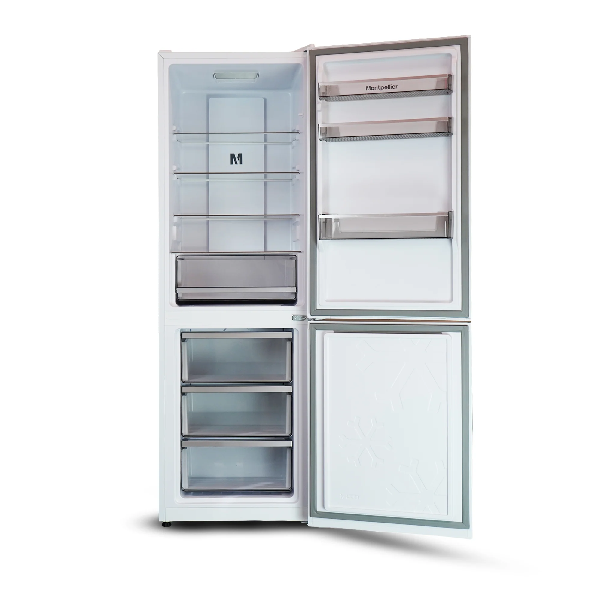 Montpellier MDANF188W Freestanding Fridge Freezer - Image 2