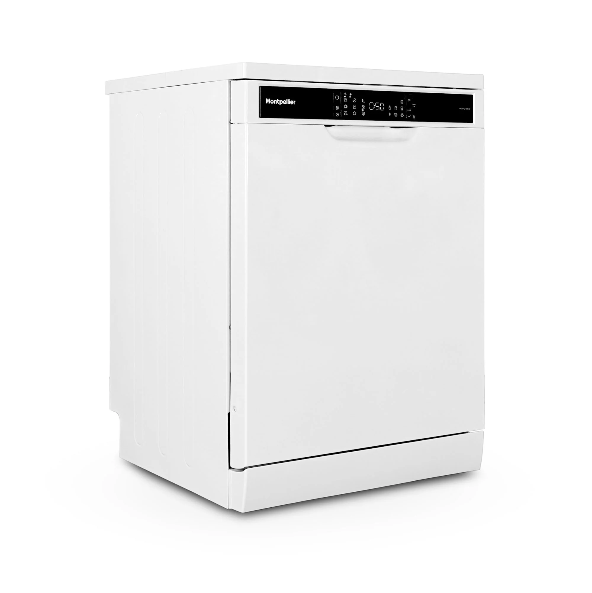 Montpellier MDWC1496W Freestanding Full Size Dishwasher - Image 2