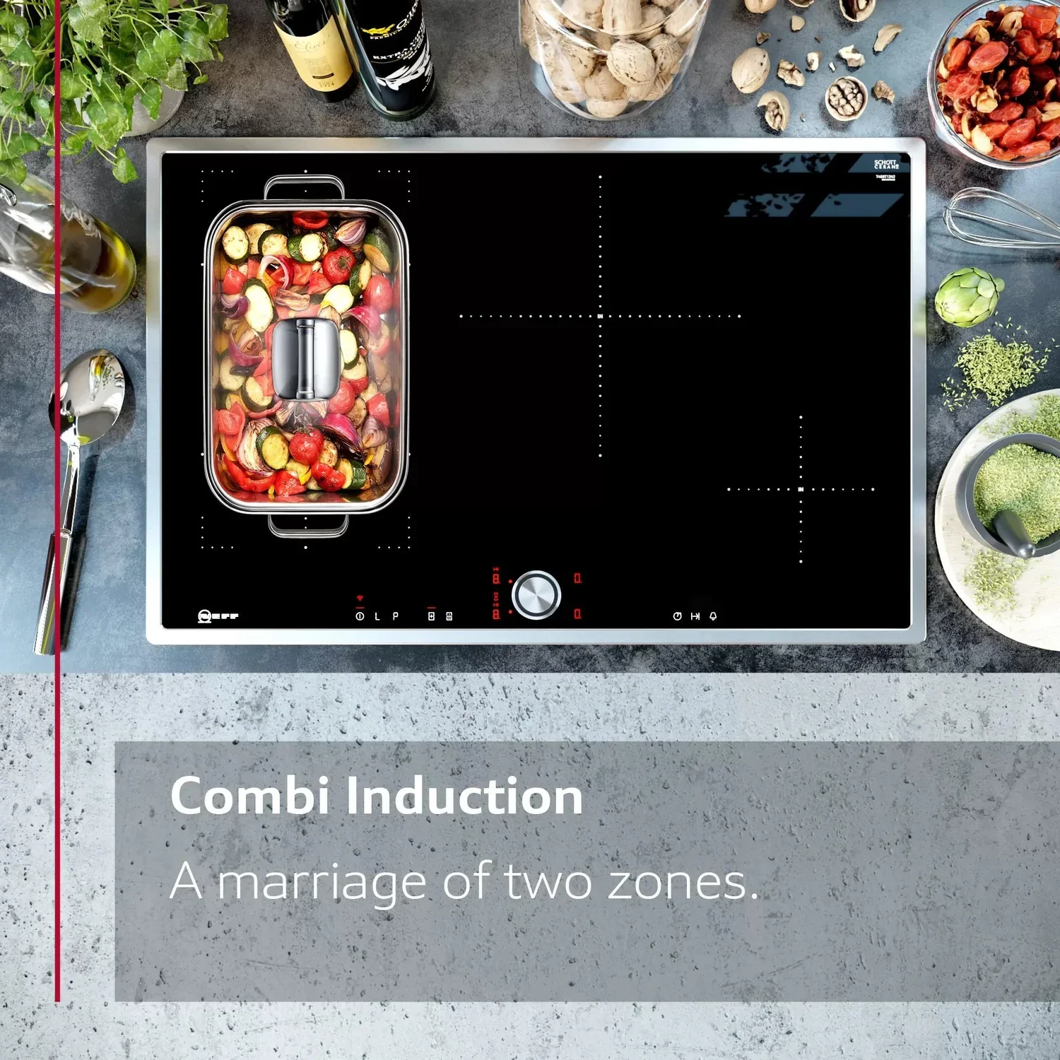 Neff N70 T58PHW1L0 80cm Black Induction Hob - Image 5