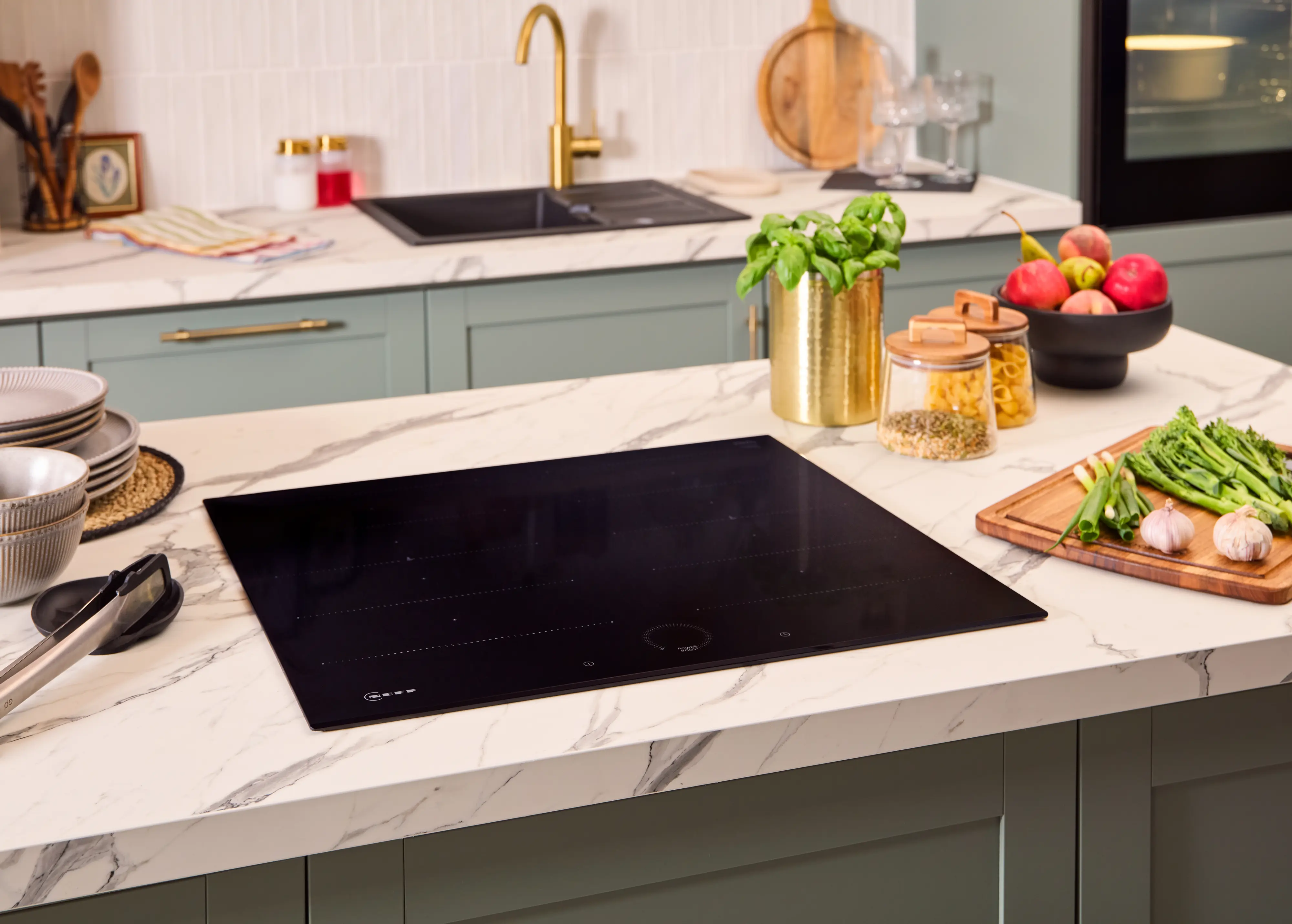Neff N70 T66FHX4L0 60cm Black Induction Hob - Image 4