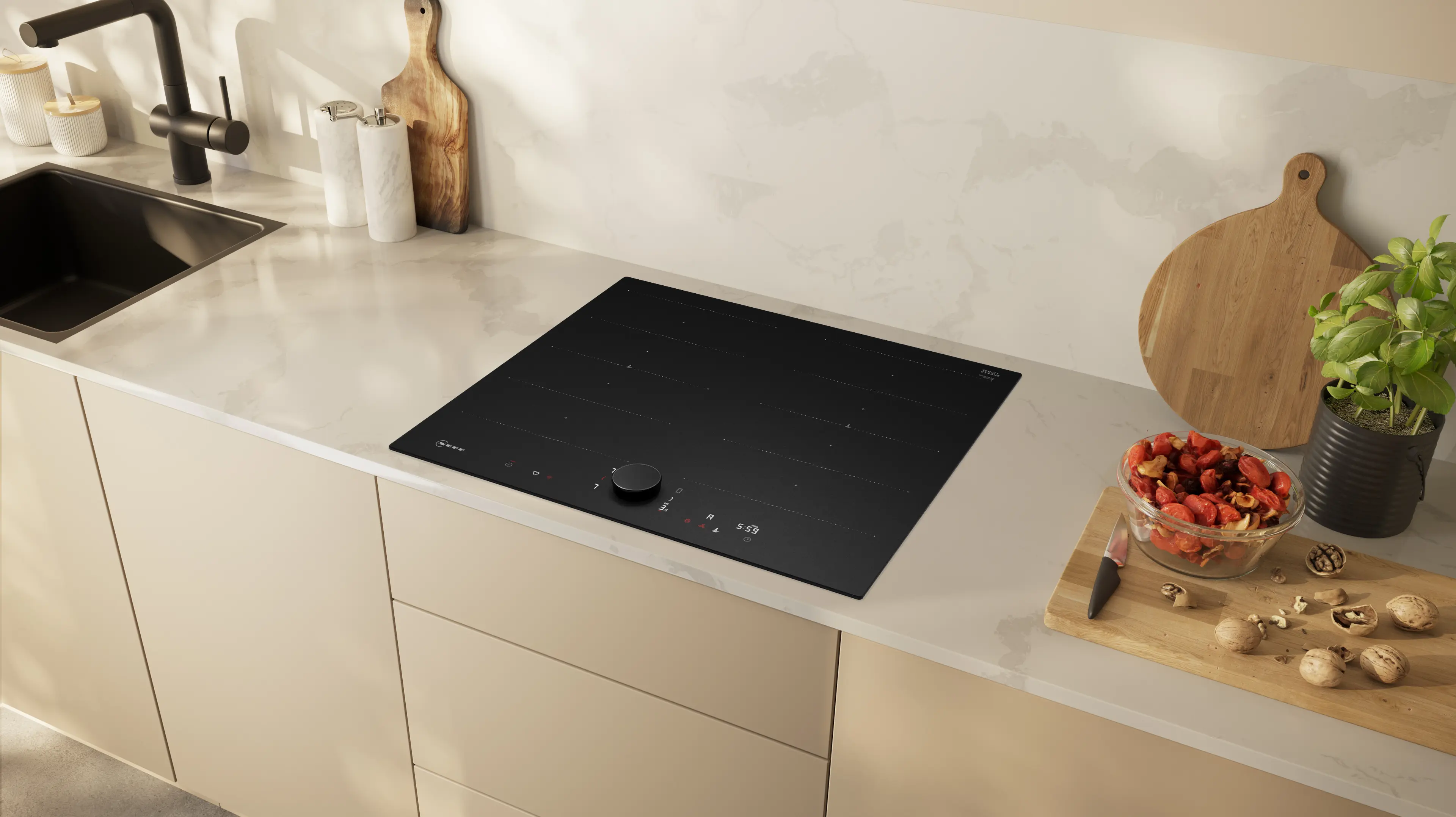 Neff N90 T66NUX4A0 60cm Black Induction Hob - Image 4