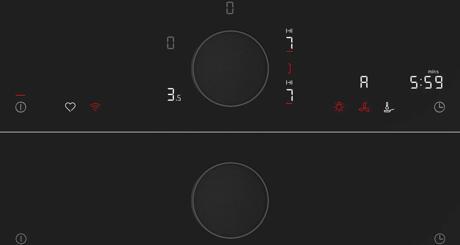 Neff N90 T68FUV4L0 80cm Black Induction Hob - Image 2