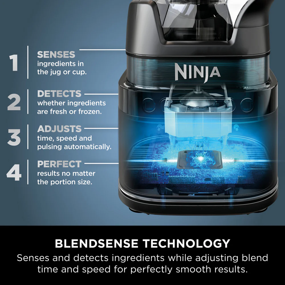 Ninja TB301UK Detect Duo Power Blender Pro + Single Serve - Black - Image 3