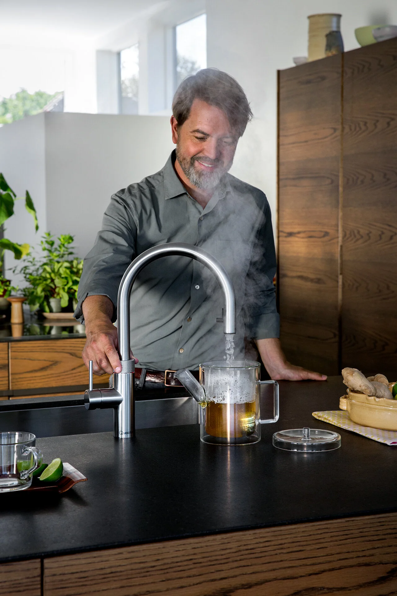 Quooker 3 in 1 Flex Stainless Steel Combi Boiling Water Tap + CUBE - Image 2