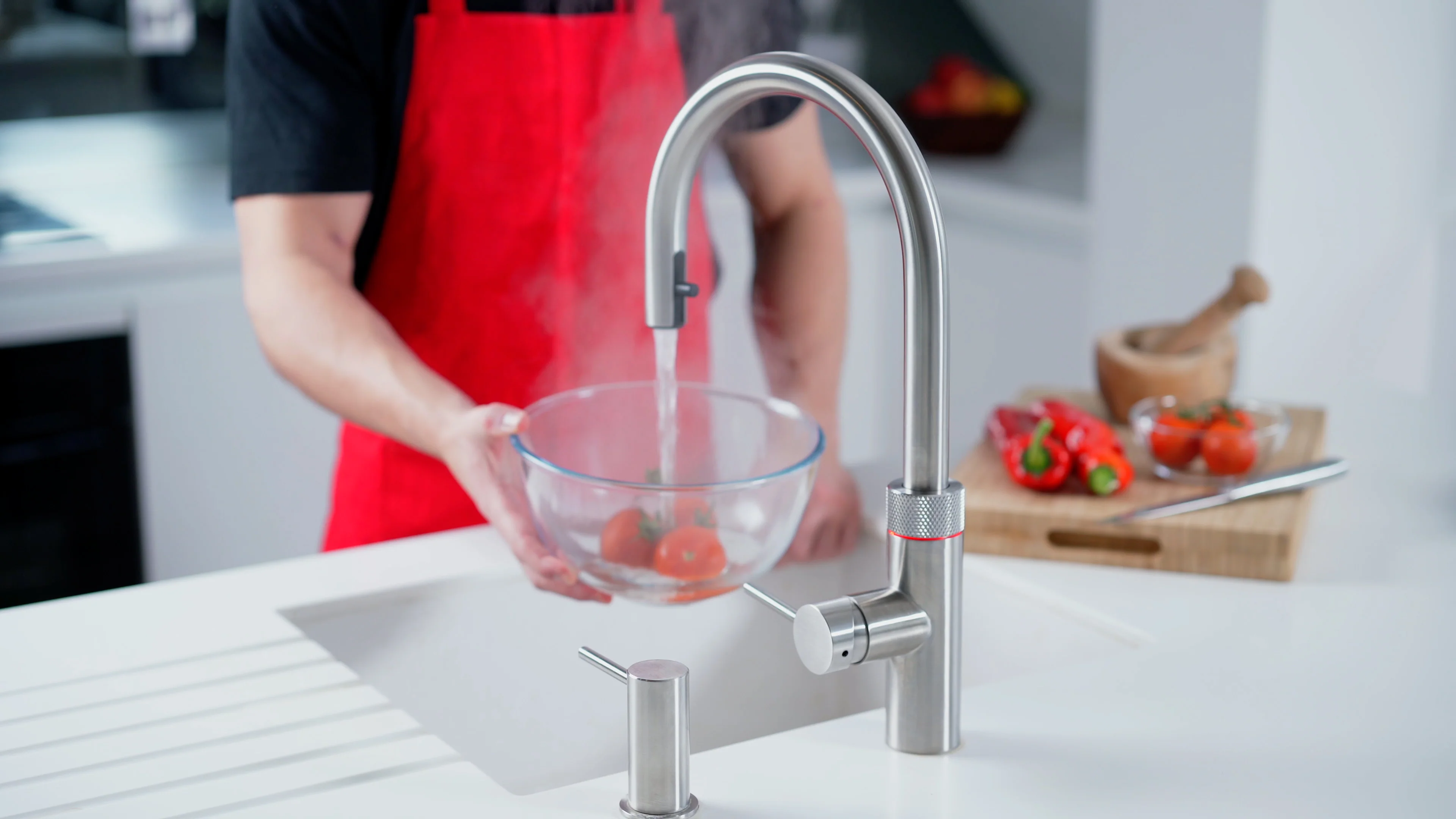 Quooker 3 in 1 Flex Stainless Steel PRO3 Boiling Water Tap + CUBE - Image 4