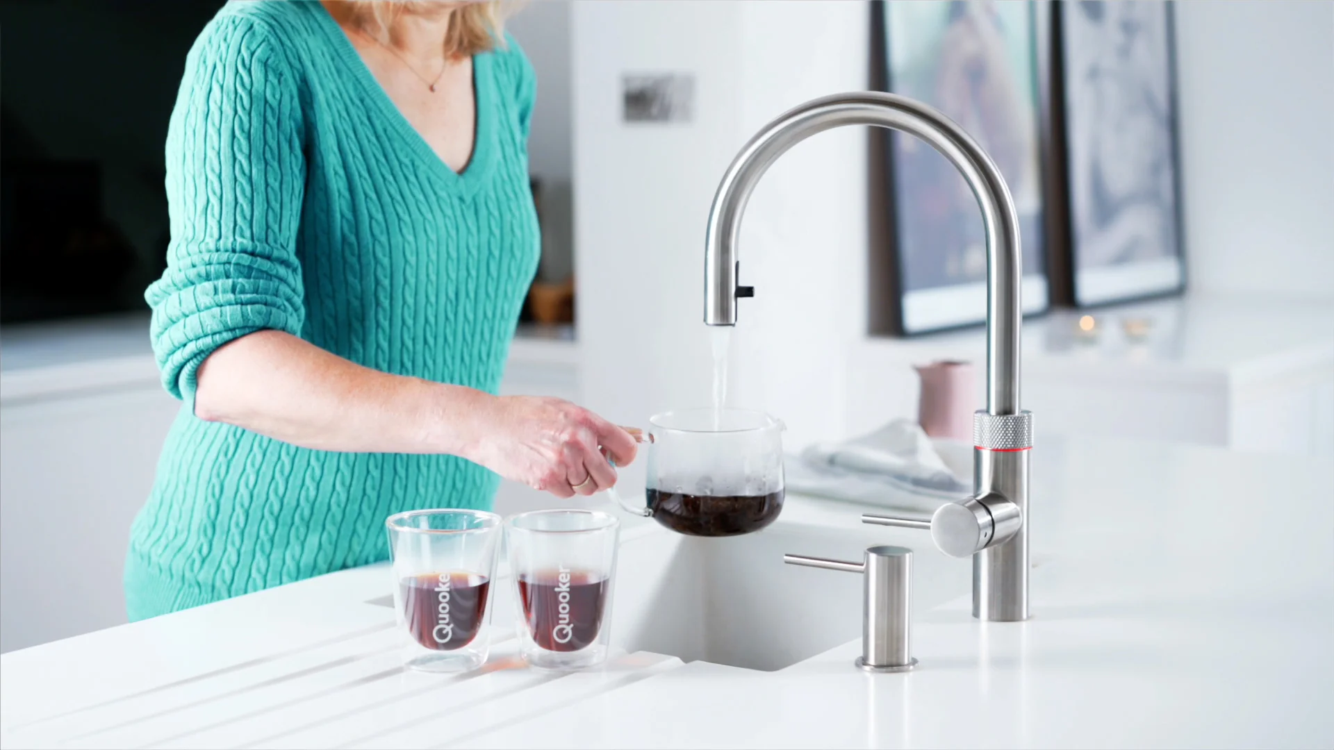 Quooker 3 in 1 Flex Stainless Steel PRO3 Boiling Water Tap + CUBE - Image 5