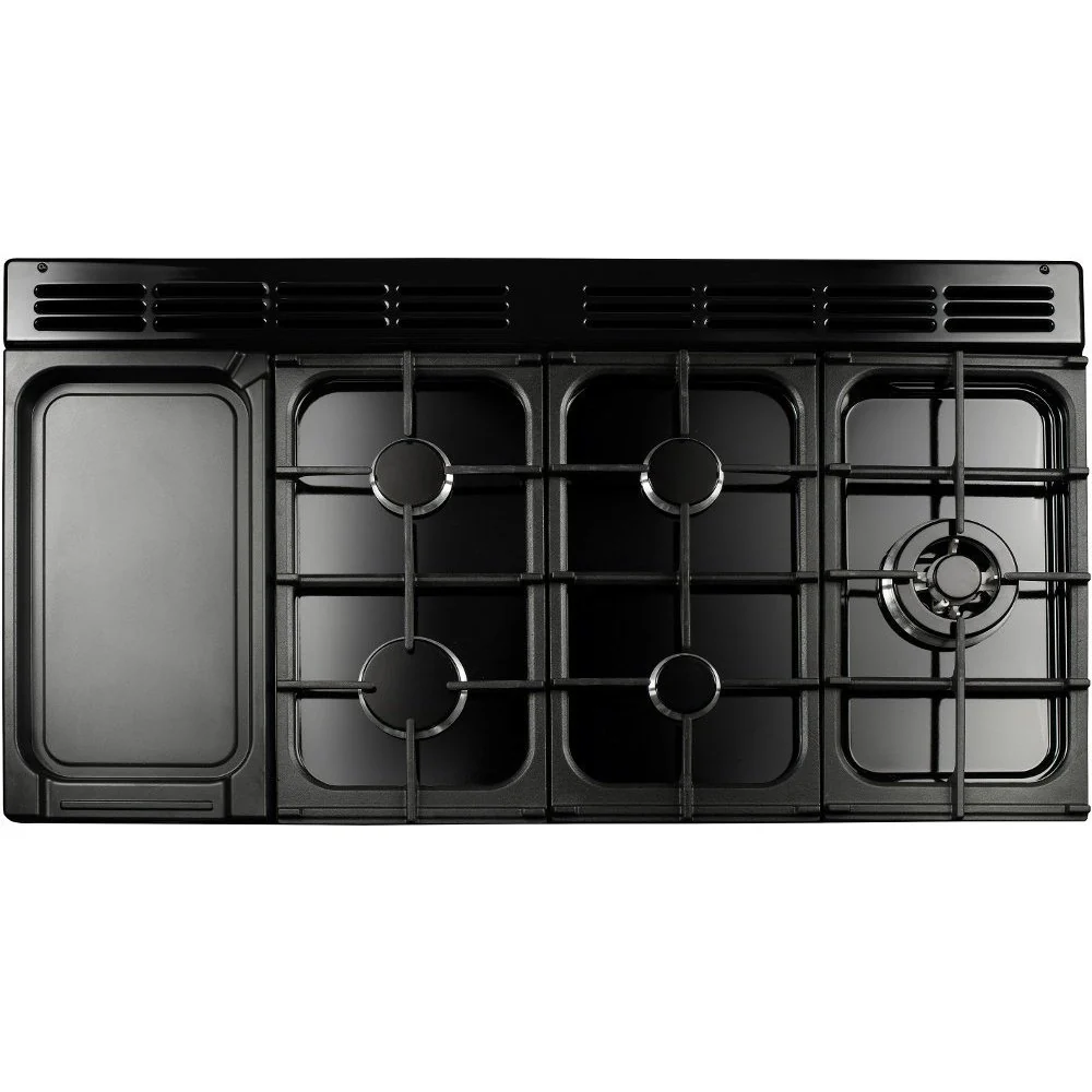 Rangemaster Nexus SE 110cm Dual Fuel Range Cooker Stainless Steel with Chrome - Image 4