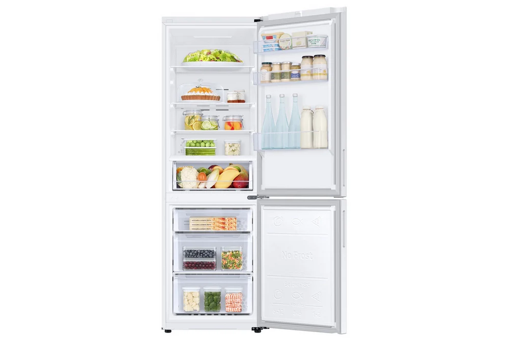 Samsung RB33B610EWW Freestanding Fridge Freezer - Image 2