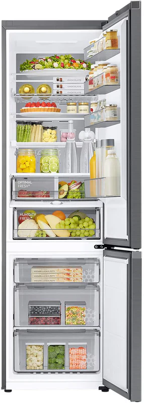 Samsung RL38C776ASR Freestanding 70/30 Stainless Steel Fridge Freezer - Image 2