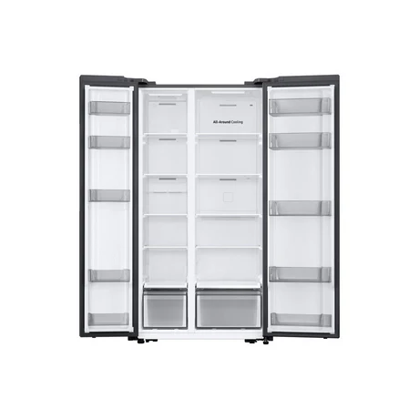 Samsung Series 6 SpaceMax RS57DG400EM9EU Gentle Silver American Fridge Freezer - Image 2