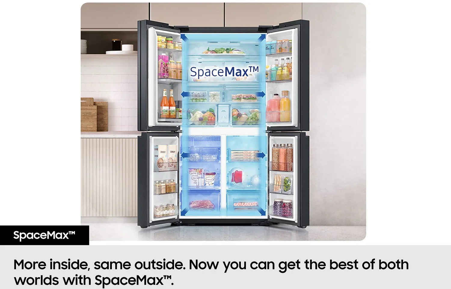 Samsung Series 9 Beverage Centre⢠RF65DG960EB1EU Black Plumbed In American Fridge Freezer - Image 8