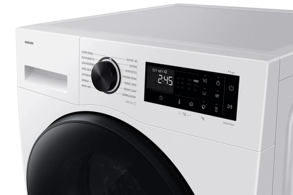 Samsung WD90HG5U34BEEU Series 5 AI Energy 9kg/5kg 1400rpm Washer Dryer - Image 3