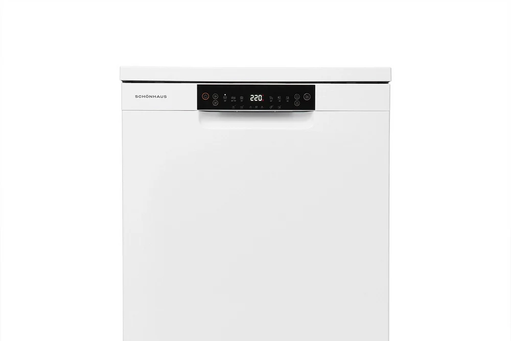 Schonhaus DWSF0115FSBW Full Size White Freestanding Dishwasher - Image 3