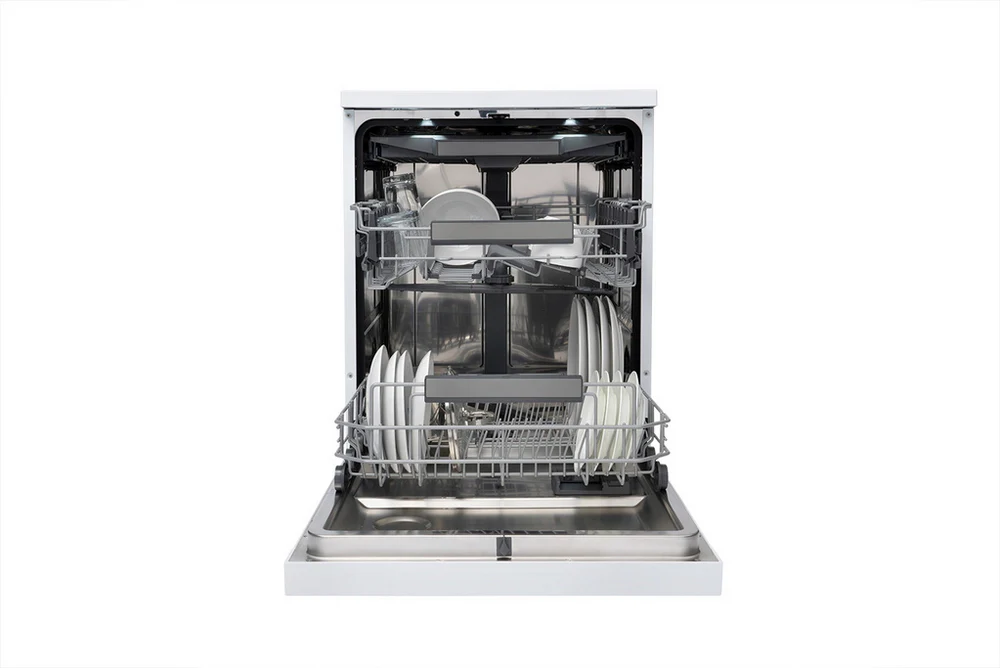 Schonhaus DWSF0115FSBW Full Size White Freestanding Dishwasher - Image 4
