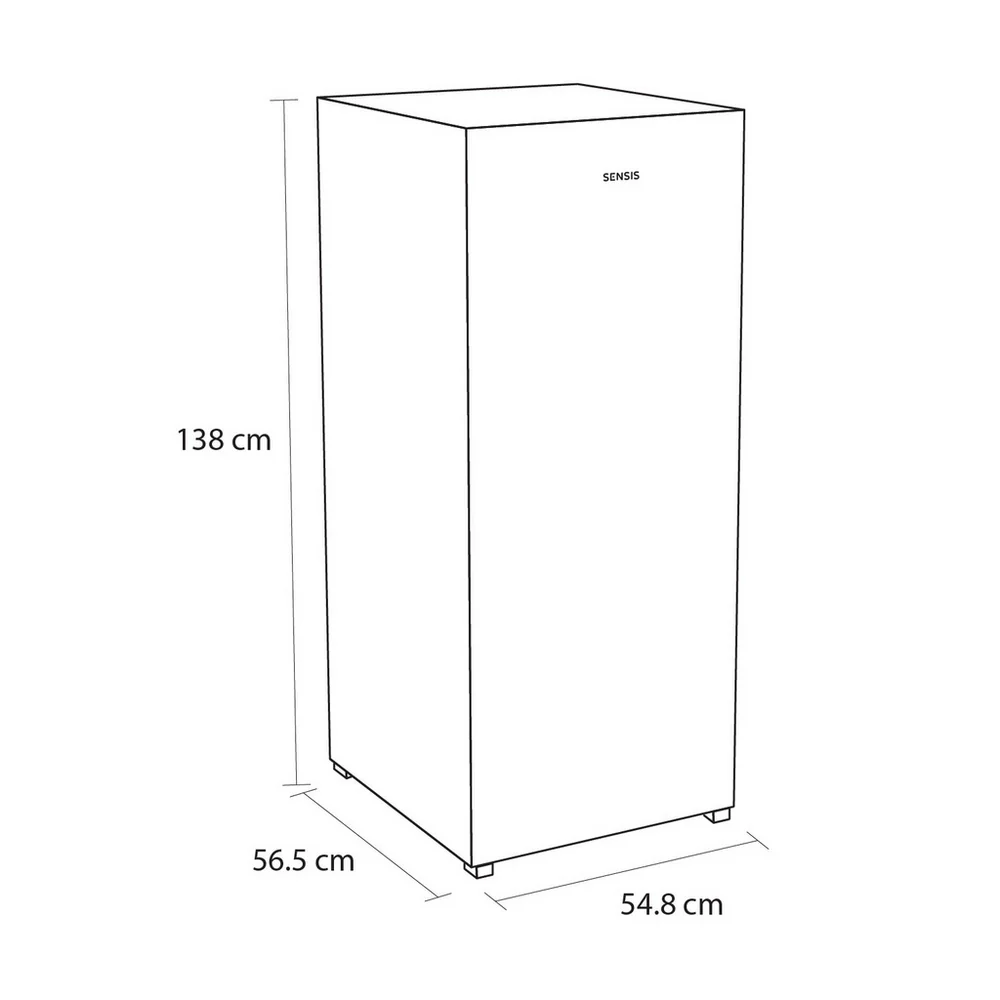 Sensis RFTLF01Z54EW Low Frost Tall Freezer - Image 7