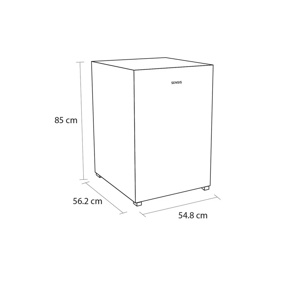 Sensis RFUCF01L54EW Undercounter Larder Fridge - Image 5