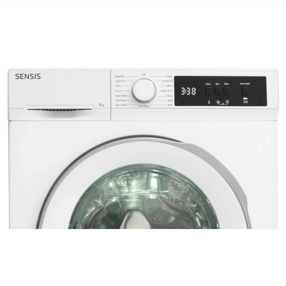 Sensis WMF01814AW 8kg 1400rpm Washing Machine - Image 2
