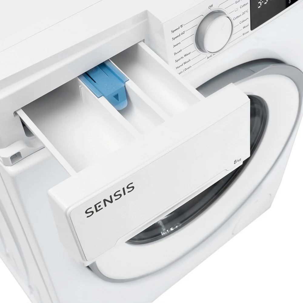 Sensis WMF01814AW 8kg 1400rpm Washing Machine - Image 6