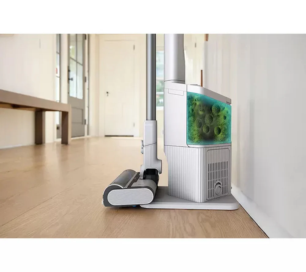 Shark BU3521UK Clean & Empty Cordless Vacuum Cleaner & Auto-Empty System - 40 Minutes Run Time - White - Image 4