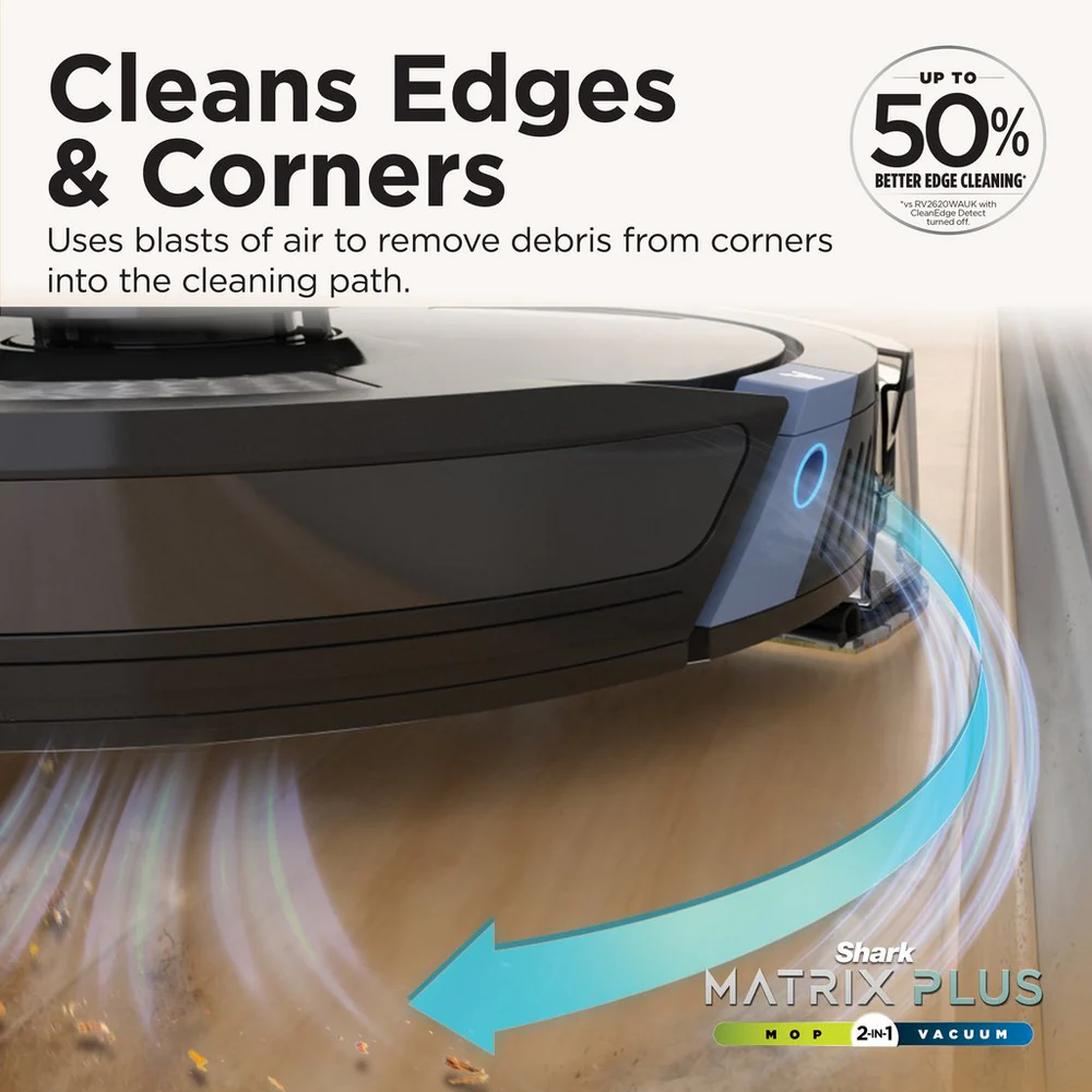 Shark RV2620WDUK Robot Vacuum Cleaner - Black - Image 2