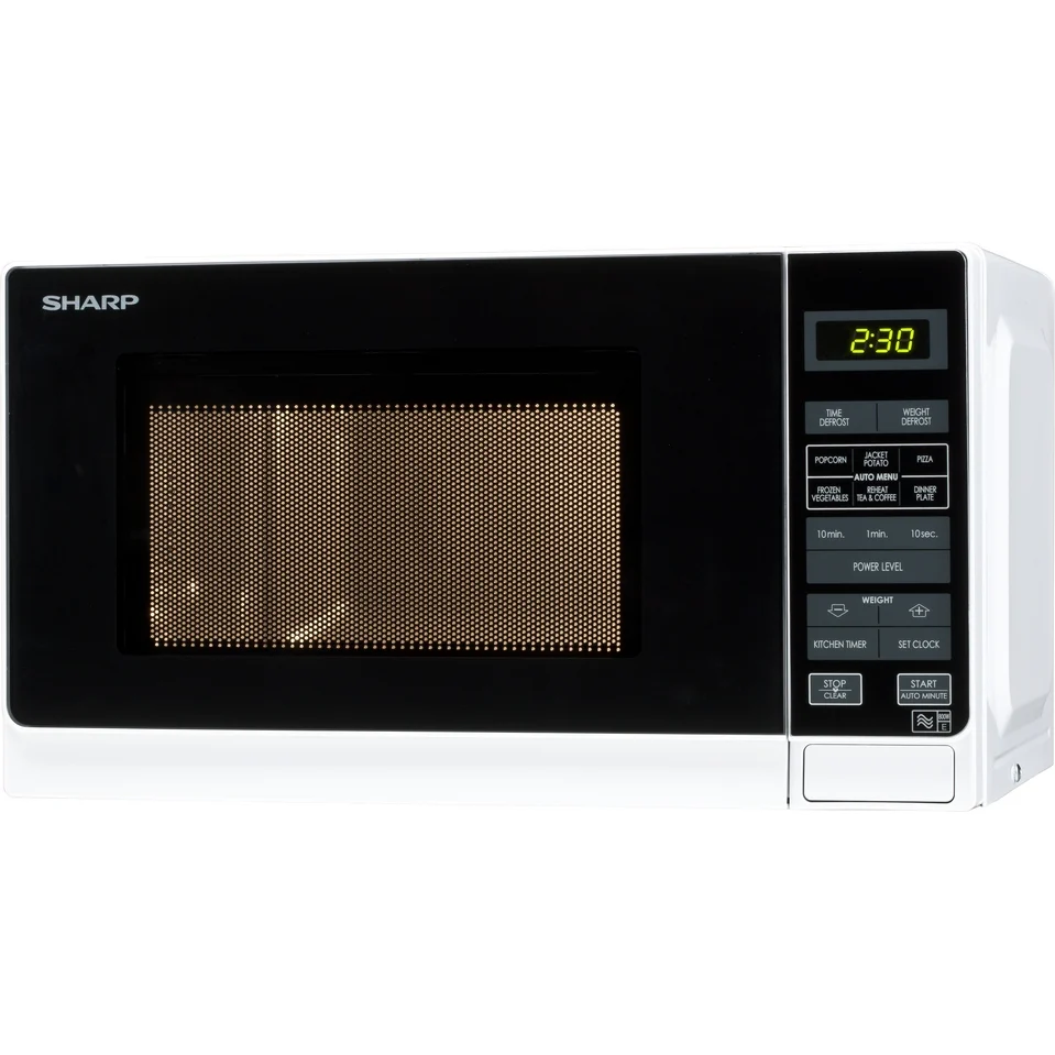 Sharp R272WM 20 Litre Single Microwave White - Image 2