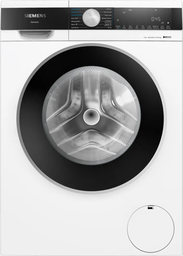 Siemens iQ500 WN54G1A1GB 10.5/6kg 1400rpm Washing Dryer