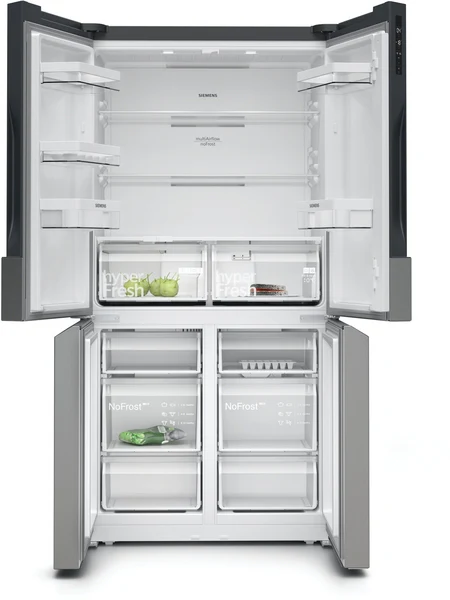 Siemens IQ300 KF96NVPEAG Metallic Silver American Fridge Freezer - Image 2