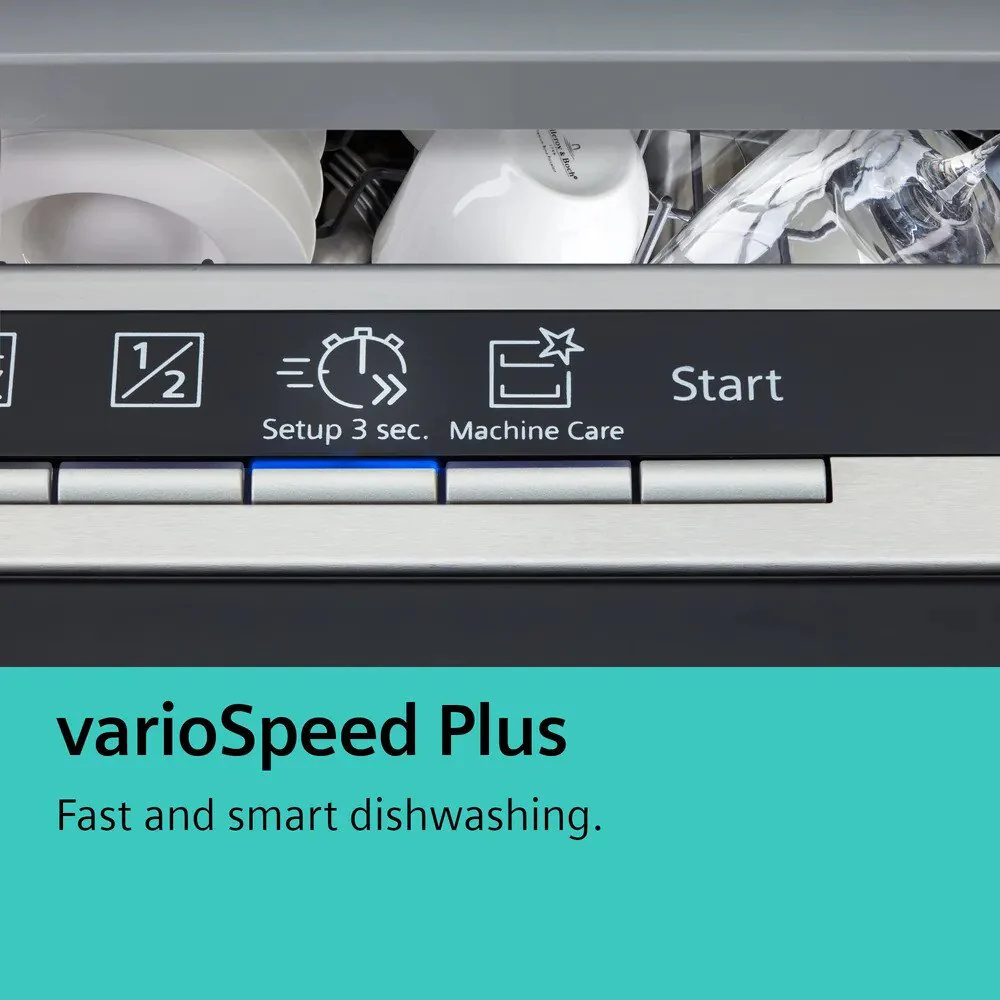 Siemens SN73HX10VG iQ300 Full Size Integrated Dishwasher - Image 4