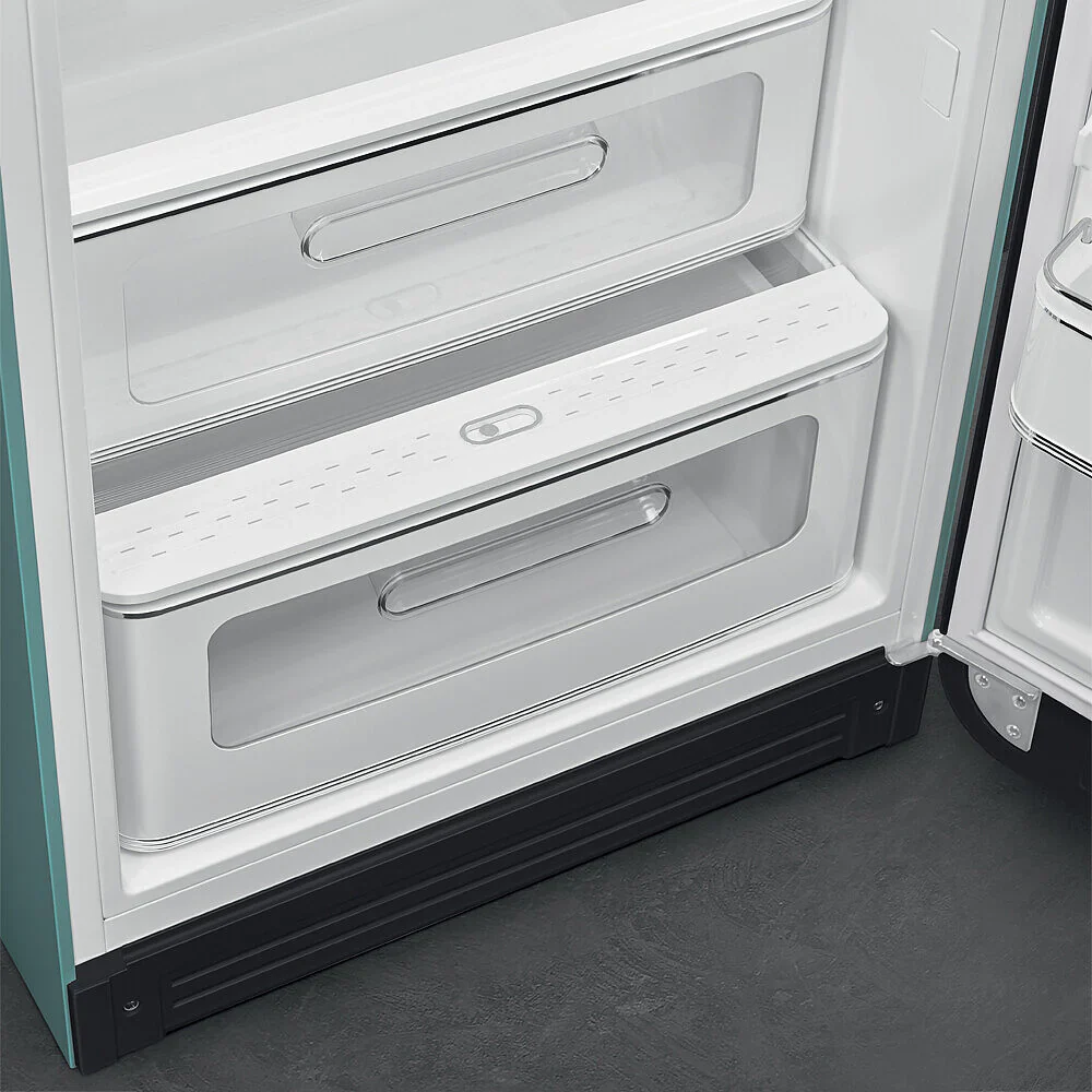 Smeg FAB28RDEG6 50's Style Right Hand Hinge Retro Tall Fridge with Ice Box - Image 4