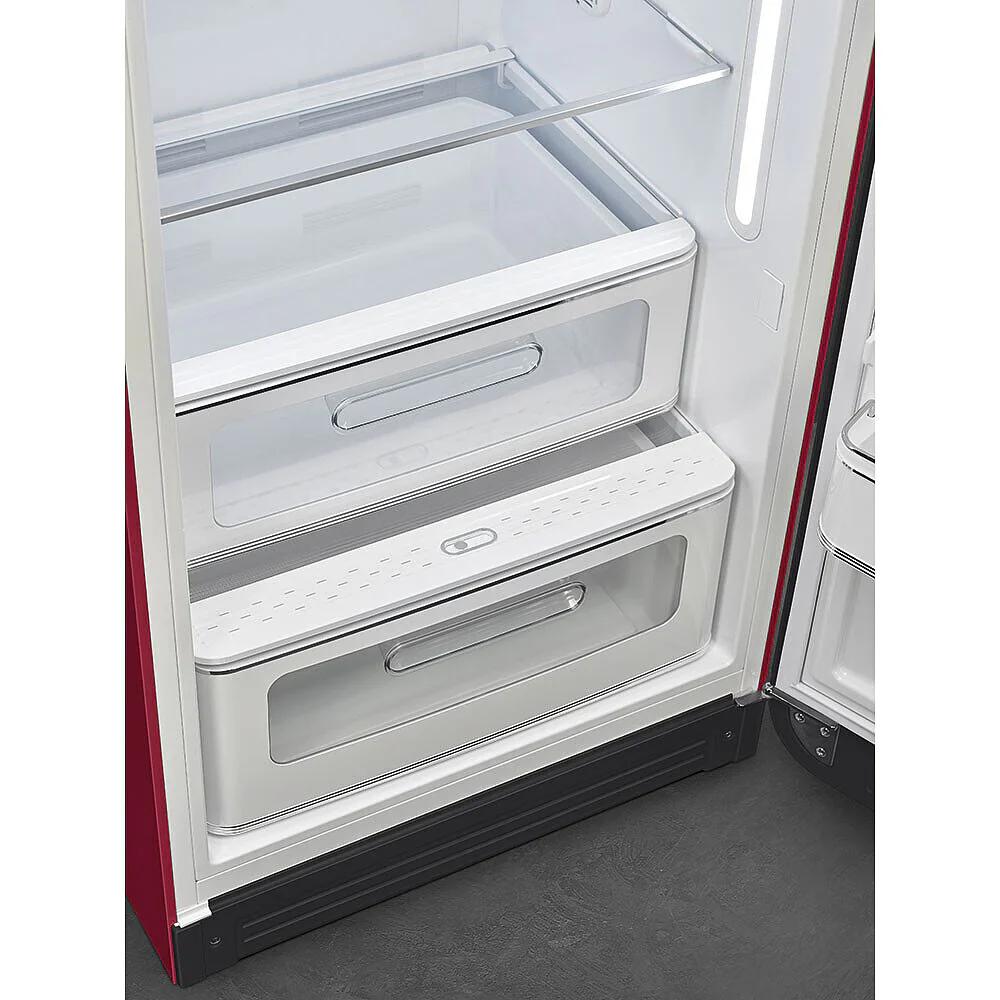 Smeg FAB28RDRB6 50's Style Right Hand Hinge Retro Tall Fridge with Ice Box - Image 4