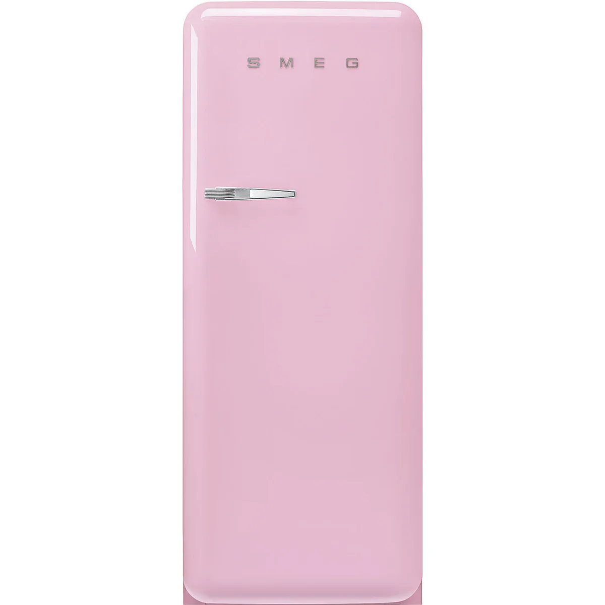 Smeg FAB28RPK6 50's Style Right Hand Hinge Retro Tall Fridge with Ice Box