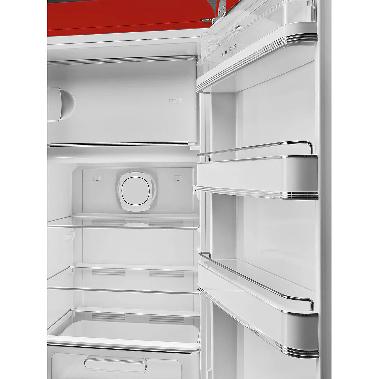 Smeg FAB28RRD6UK 50's Style Right Hand Hinge Retro Tall Fridge with Ice Box - Image 2