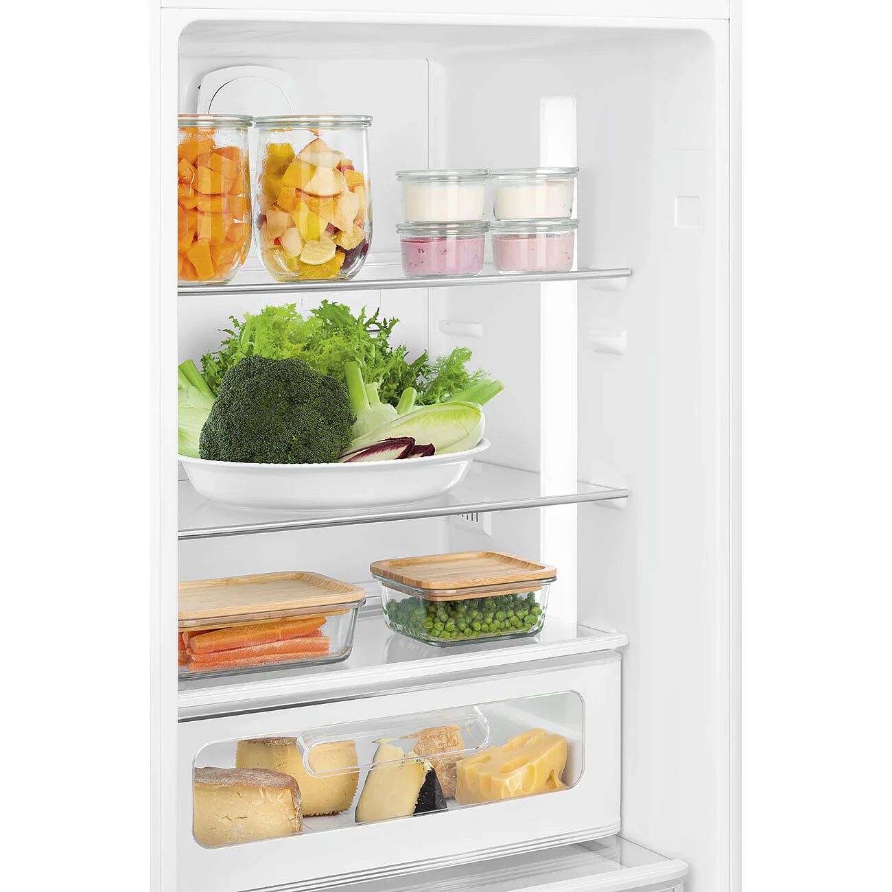 Smeg FAB32LWH6UK 50's Style Left Hand Hinge Retro Fridge Freezer - Image 2