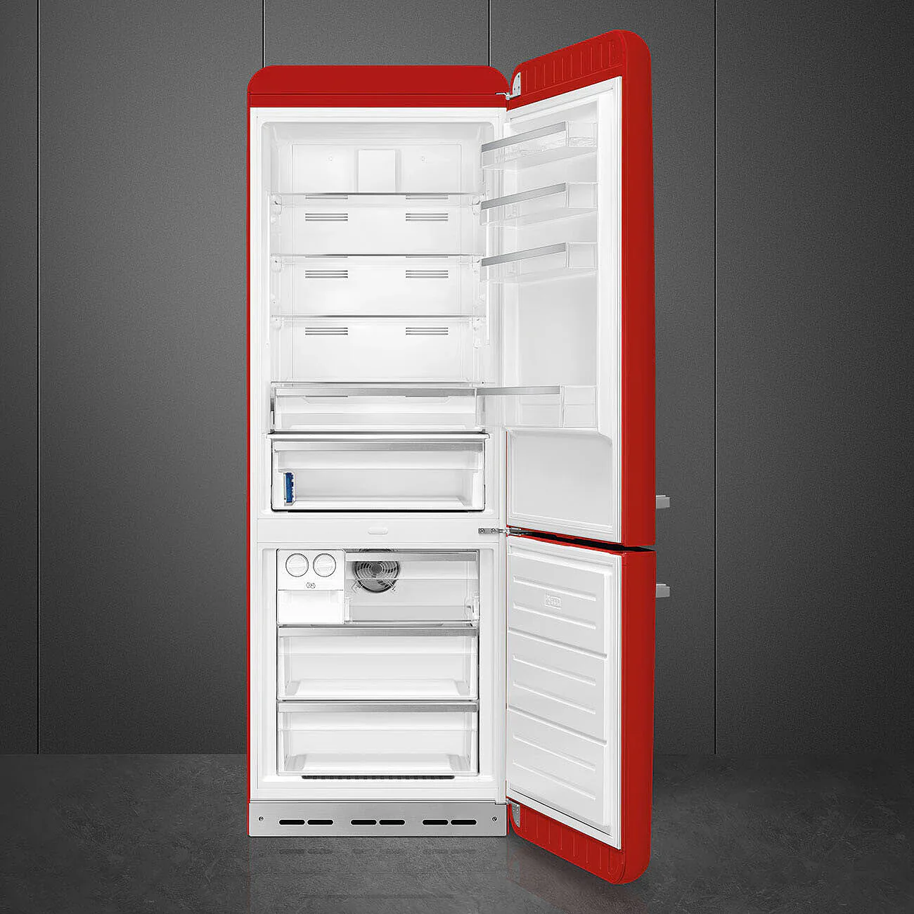 Smeg FAB38RRD6 50's Style Right Hand Hinge Retro Fridge Freezer - Image 2