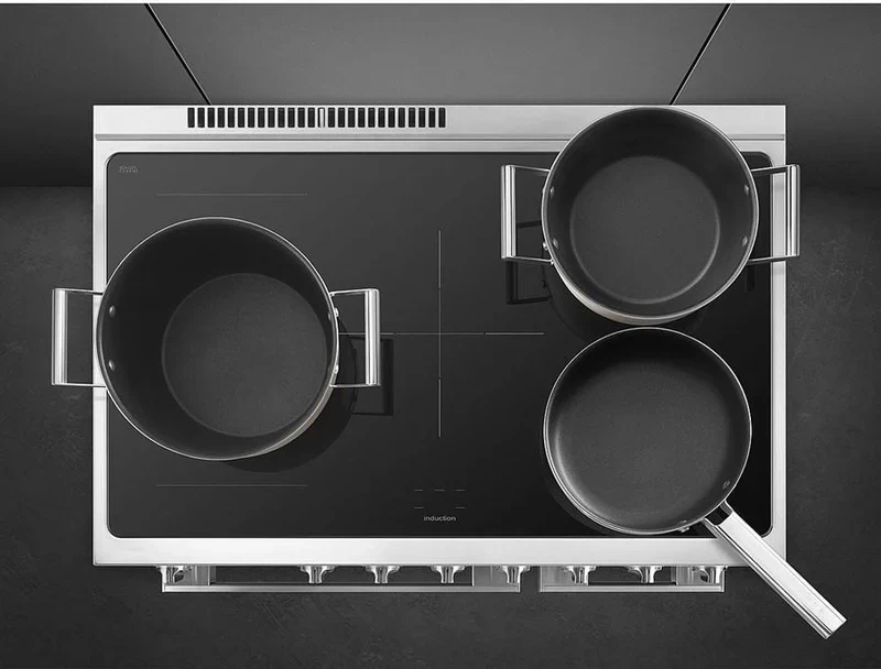 Smeg Portofino CPF92IMWH White 90cm Induction Range Cooker - Image 4