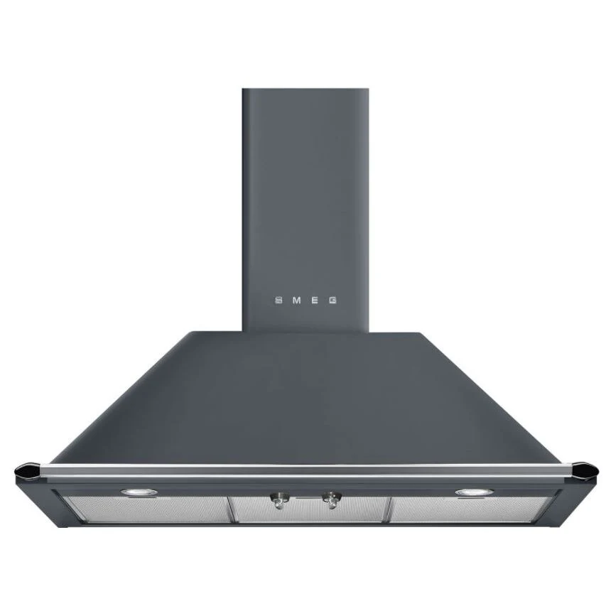 Smeg Victoria KT110GRE Slate Grey 110cm Cooker Hood