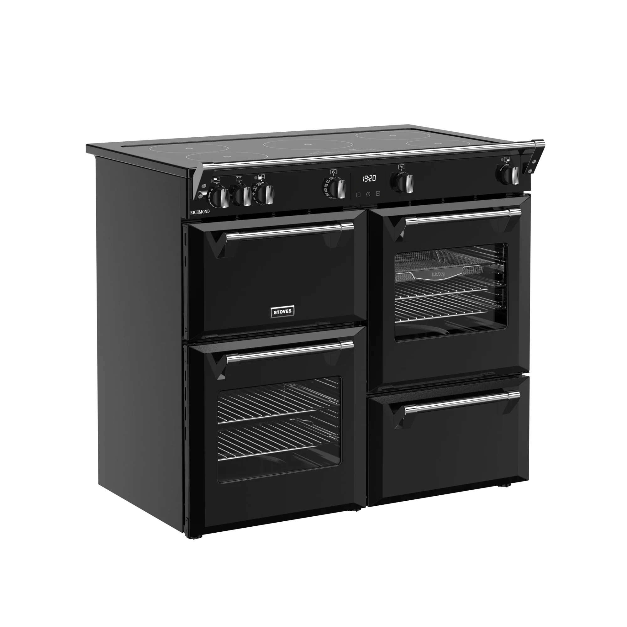 Stoves RCA Richmond 100Ei 100cm Induction Range Cooker 444411859 Black - Image 2