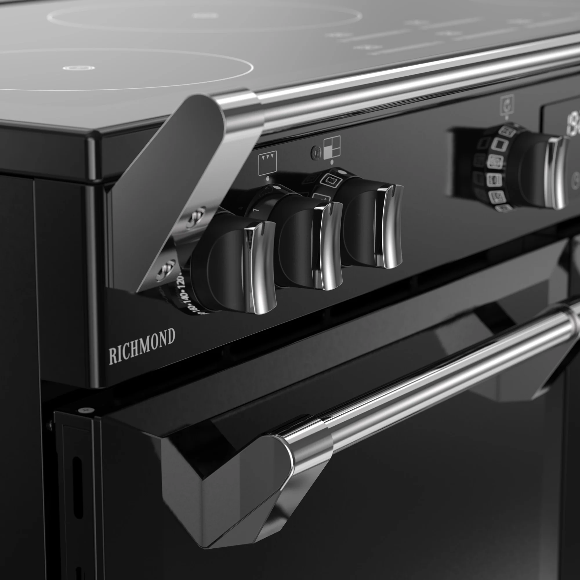 Stoves RCA Richmond 100Ei 100cm Induction Range Cooker 444411859 Black - Image 3